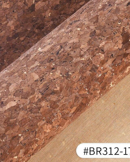 Natural Cork & Faux Leather DIY Fabric Kit - Custom Sizes for Every Project