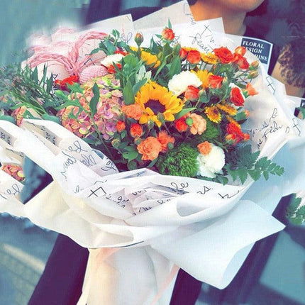 Gilded Lettered Tissue Paper Craft Collection