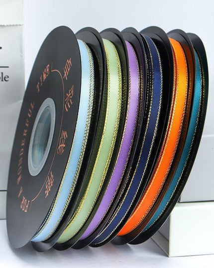 Luxe Shimmering Satin Craft Ribbon Collection - 50 Yards of Premium Quality for DIY Masterpieces