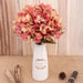 Opulent Silk Hydrangea Stem - Elegant Floral Masterpiece