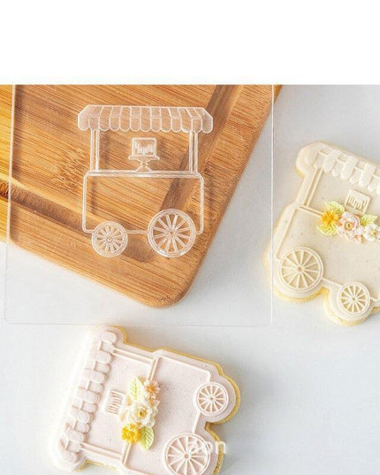 Whimsical Princess Castle Cookie Press Set