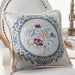Elegant Handmade Beaded Jacquard Pillow Cover - Stylish Home Decor Accent 48x48cm
