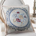 Elegant Handcrafted Beaded Jacquard Pillow Cover - Premium Home Decor Accent 48x48cm