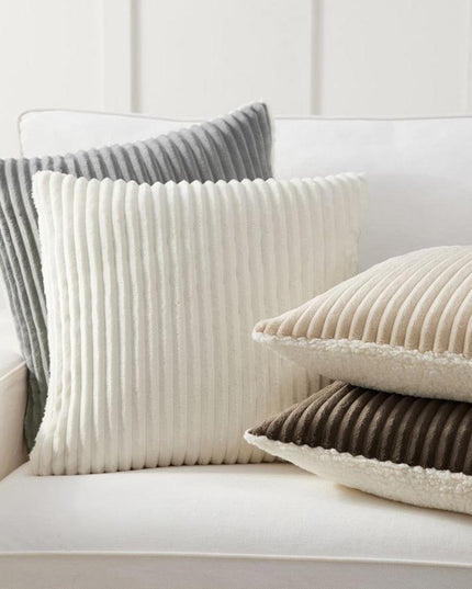 Reversible Corduroy Pillowcase Set for Stylish Home Makeover