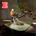 Lotus Tranquility Incense Burner Set with Plum Branch Design and Relaxation Essentials