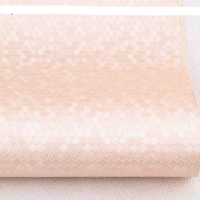 Luxurious Honeycomb Patterned Faux Leather - Perfect for Couture Crafting