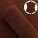 Luxurious Velvet Synthetic Leather Crafting Fabric - Elegant 20x33cm Reversible Design