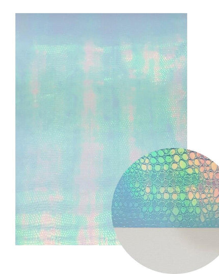 Glistening Ocean Blue Glitter Fabric: Unleash Your Creative Glamour