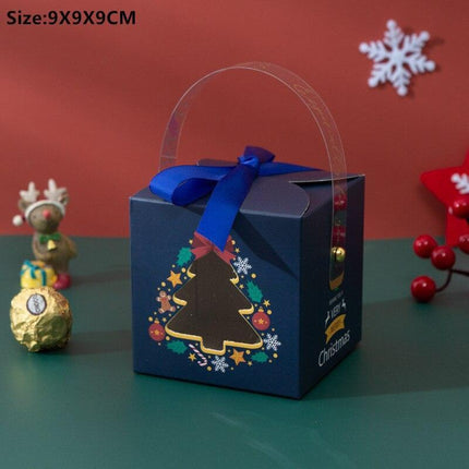 Christmas Cheer: Santa's Whimsical Candy Cottage Décor and Gift Box Set