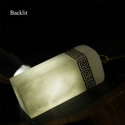 Customizable Chinese Calligraphy Seal Kit - Personalized Circular or Rectangular Stamp Set