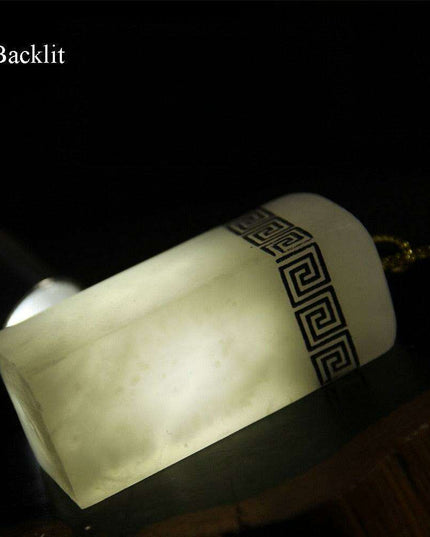 Customizable Chinese Calligraphy Seal Kit - Personalized Circular or Rectangular Stamp Set