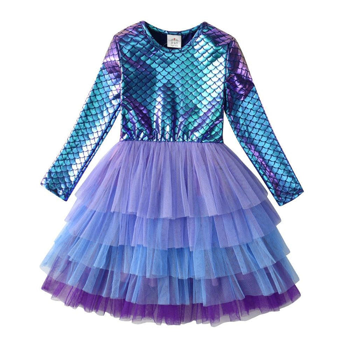 Girl's Princess Tutu Dress - Elegant Attire for Special Occasions!