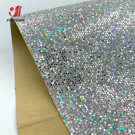 Dazzling Diamond Glitter Self-Adhesive Fabric - Elevate Your DIY Creations