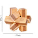 Engaging Wooden Lu Ban Lock Puzzle: A Stimulating Brain Teaser for All Ages – Boost Cognitive Skills and Problem-Solving Abilities