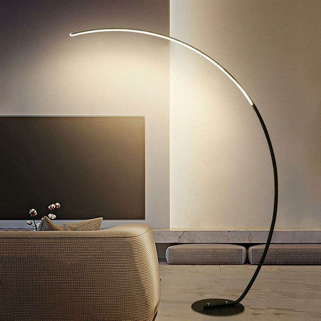 Versatile Adjustable LED Floor Lamp with Remote for Custom RGB and White Lighting
