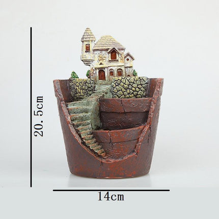 Chic European-Inspired Succulent Display Planter