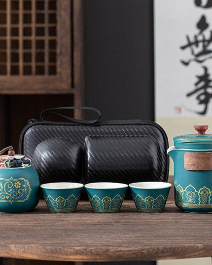 Ultimate On-the-Go Kung Fu Tea Experience Set for Aficionados