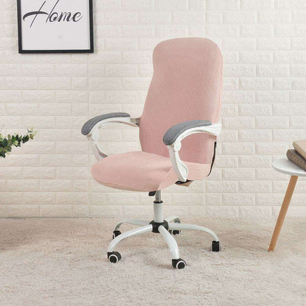 Stylish Jacquard Slipcover for Water-Resistant Office Chairs - Perfect for Home and Office