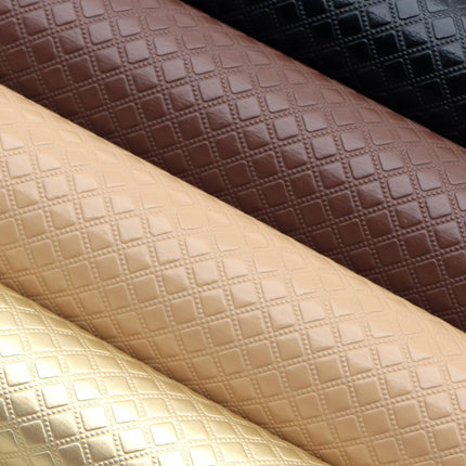 Bump Texture Embossed Faux Leather Crafting Fabric – 20x33cm Versatile Craft Material