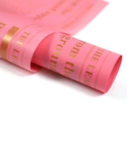 Charming Floral Alphabet Gift Wrap Paper for Creative Crafting