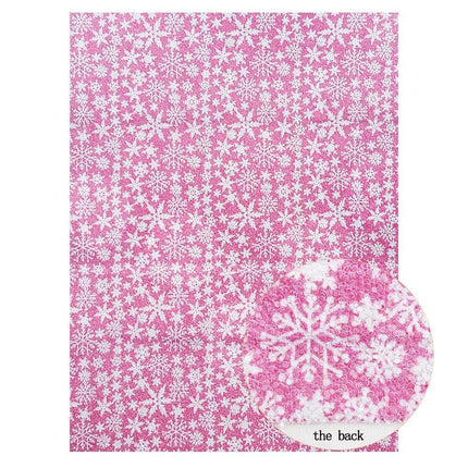 Sparkling Winter Wonderland Leather Crafting Sheets - Essential for DIY Projects