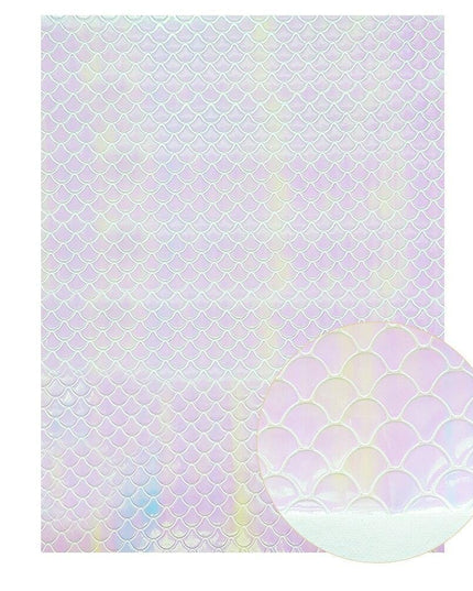 Enchanted Mermaid Glitter Fabric Collection - Ignite Your Crafting Imagination