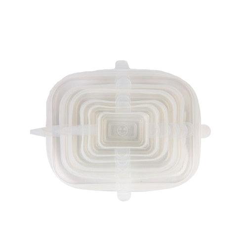 Versatile Silicone Food Storage Lid Set - Eco-Friendly Preservation Solution