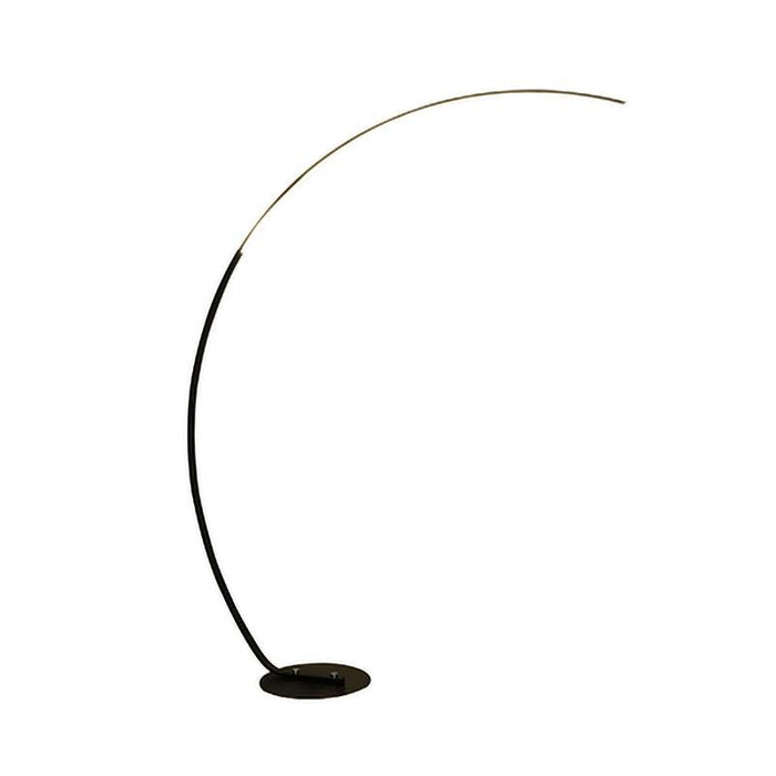 Modern LED Floor Lamp with Remote Control for Adjustable Warm/Cold Light and RGB Colors