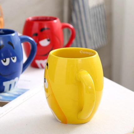 Whimsical 3D Cartoon Ceramic Insulated Mugs - Enjoy Your Favorite Drinks with Flair