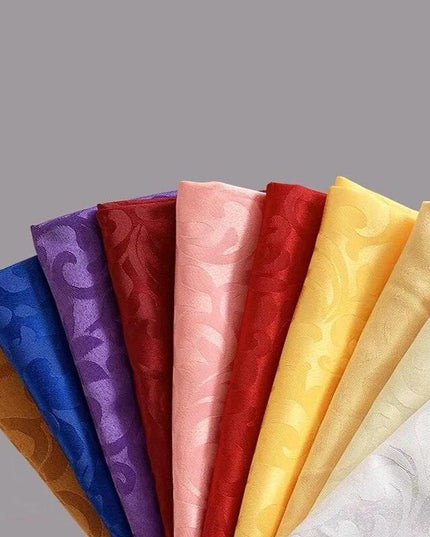 Elegant 10-Piece Polyester Table Linen Napkin Collection - Perfect for Sophisticated Dining