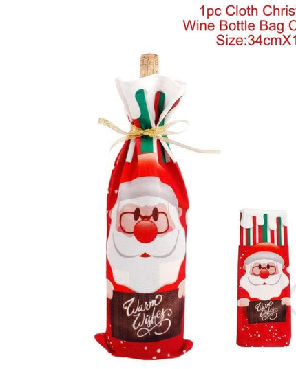 Holiday Cheer Wine Bottle Dress: Celebrate in Festive Elegance