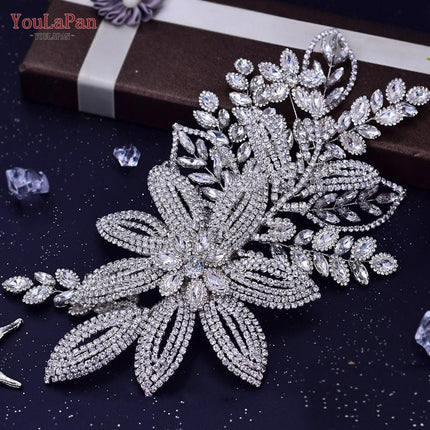 Glistening Rhinestone Bridal Hair Vine - Elegant Wedding Accessory