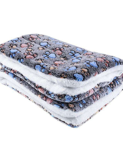 Plush Coral Velvet Pet Blanket - Ultimate Comfort for Dogs and Cats