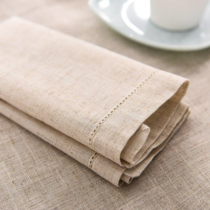 Elegant Eco-Friendly French Linen Napkin Set - 12 Premium Quality Pieces