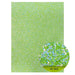 Lustrous Green Glitter Snake Skin Faux Leather Bow Crafting Kit