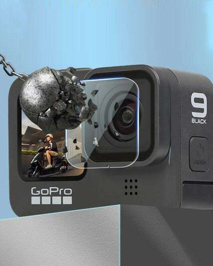 GoPro Hero 9 Black Ultimate Lens and Screen Protection Kit with Triple Tempered Glass Protectors