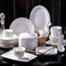 Exquisite 60-Piece Handmade Asian Ceramics Dining Set