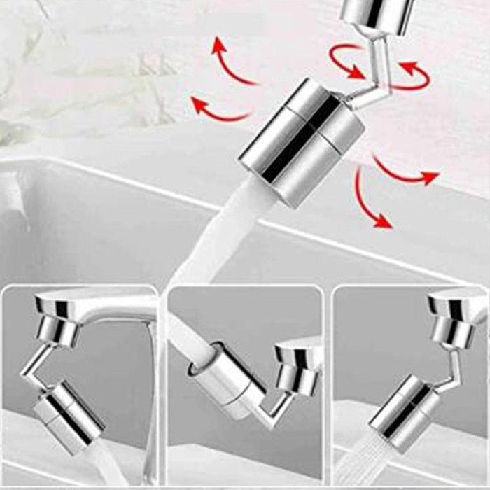 360-Degree Swivel Splash Filter Faucet - Simplify Your Daily Tasks