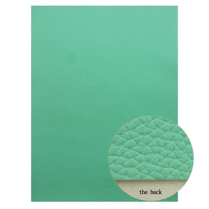 Lustrous Green Glitter Snake Skin Faux Leather Bow Crafting Kit
