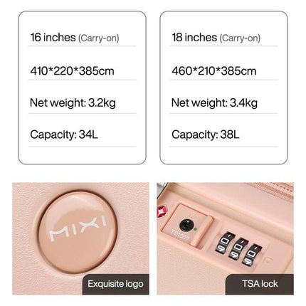 Sleek and Stylish Women's Premium Patent Spinner Carry-On for Modern Travelers