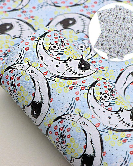 Blooming Elegance: Premium Floral Faux Leather for Inspired DIY Creations