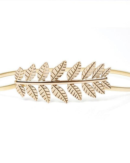 Sophisticated Elk-Inspired Metal Curtain Tieback with Leaf Accent - Luxurious Home Decor