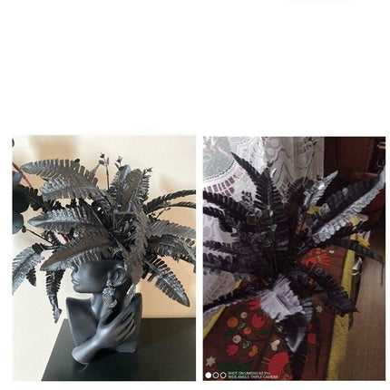 Luxurious Black Silk Floral Arrangement