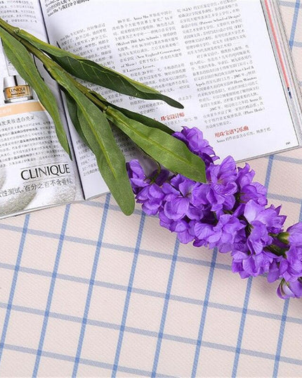 Lifelike Silk Hyacinth Flower Stem - Elegant Artificial Floral Accent