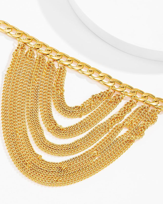 Stylish Layered High Heel Charm Anklet for Fashion Enthusiasts