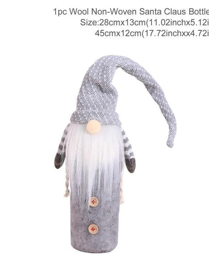 Holiday Cheer Wine Bottle Dress: Celebrate in Festive Elegance