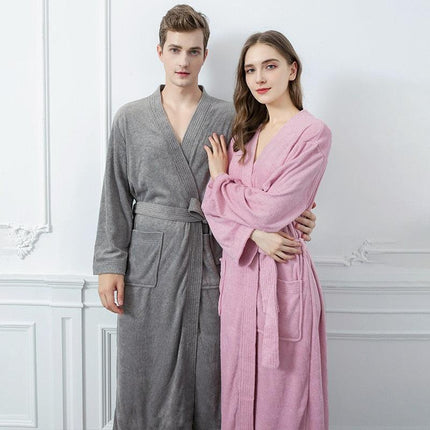 Couples' Cozy Cotton Bathrobes for A Relaxing Experience
