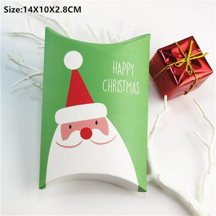 Christmas Cheer: Santa's Whimsical Candy Cottage Décor and Gift Box Set