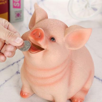 Adorable Cartoon Piggy Bank - Your Child's Financial Friend