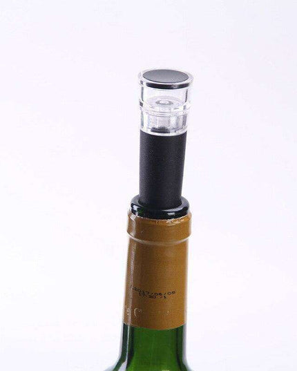 Premium Stainless Steel Wine Bottle Saver Vacuum Sealer for Extended Freshness